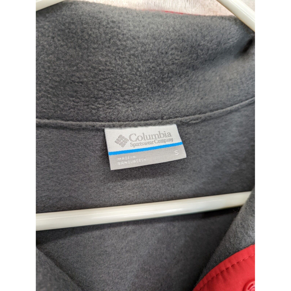 Columbia Mens Steens Mountain 1/4-Zip Fleece Pullover Jacket Gray S - Picture 2 of 5